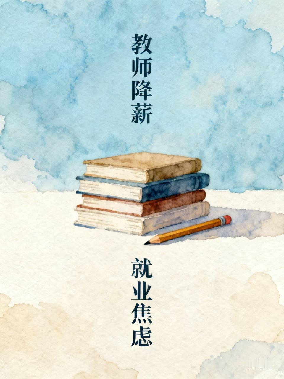 教师降薪 就业焦虑
 
最近“教师降薪”冲上热搜，不少人感慨，曾经的铁饭碗好像不