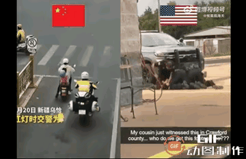 哈哈哈…被笑喷的一天，外网都传疯了。

老美网友表示，这样的对比让他们感觉很丢脸