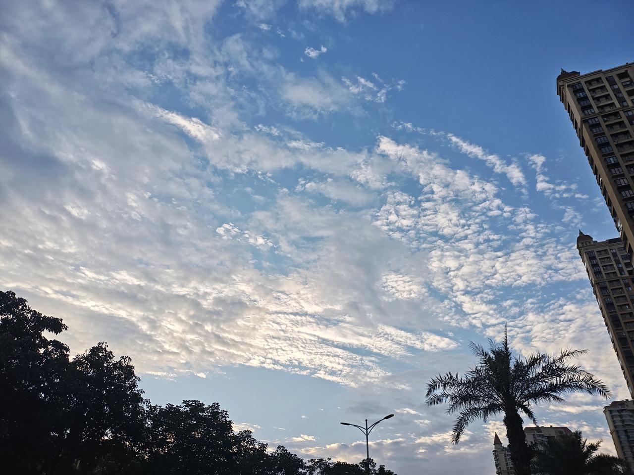 今天是真的多云