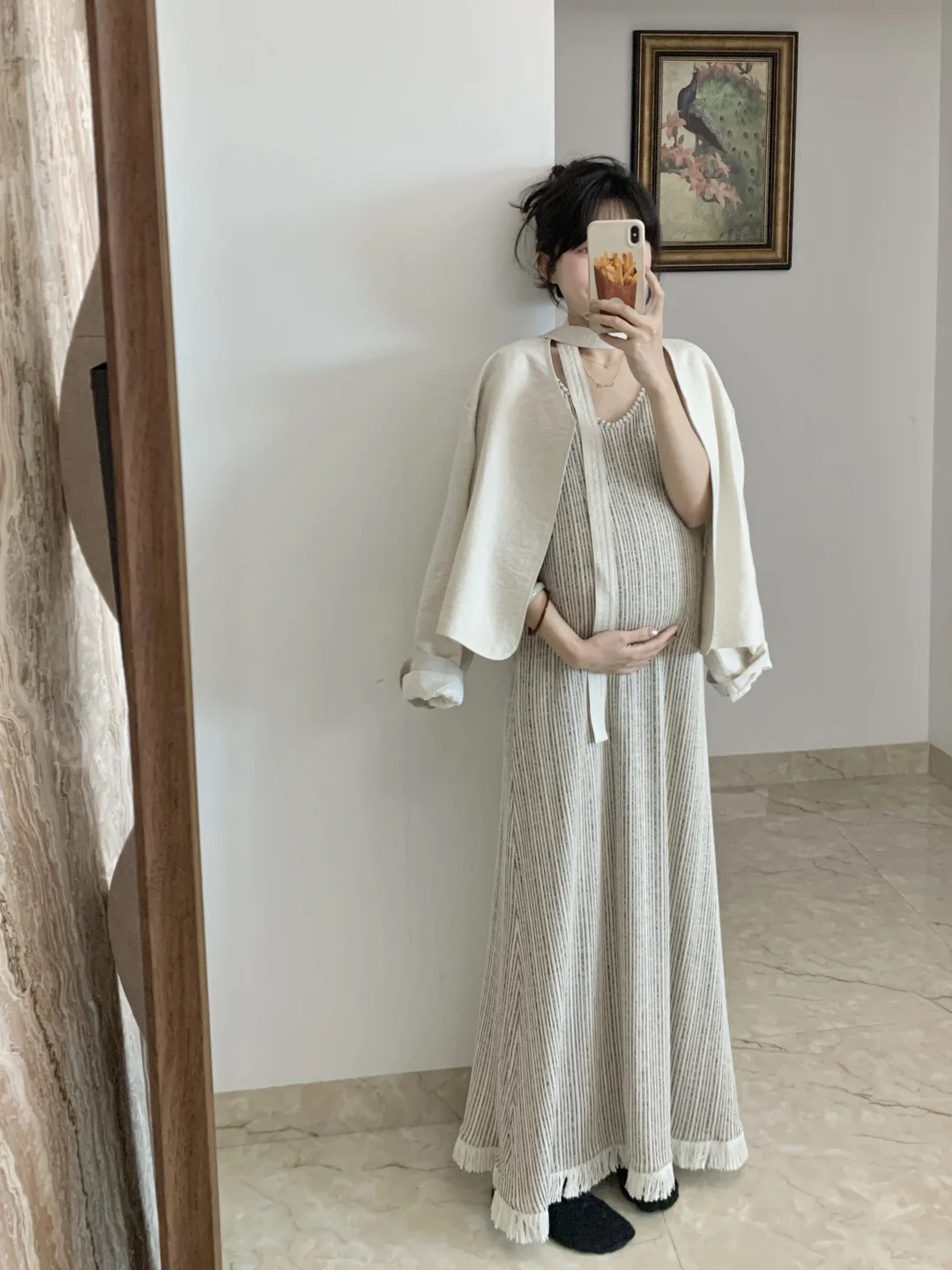 早秋孕期穿搭大合集～孕中期穿裙子zui舒服啦