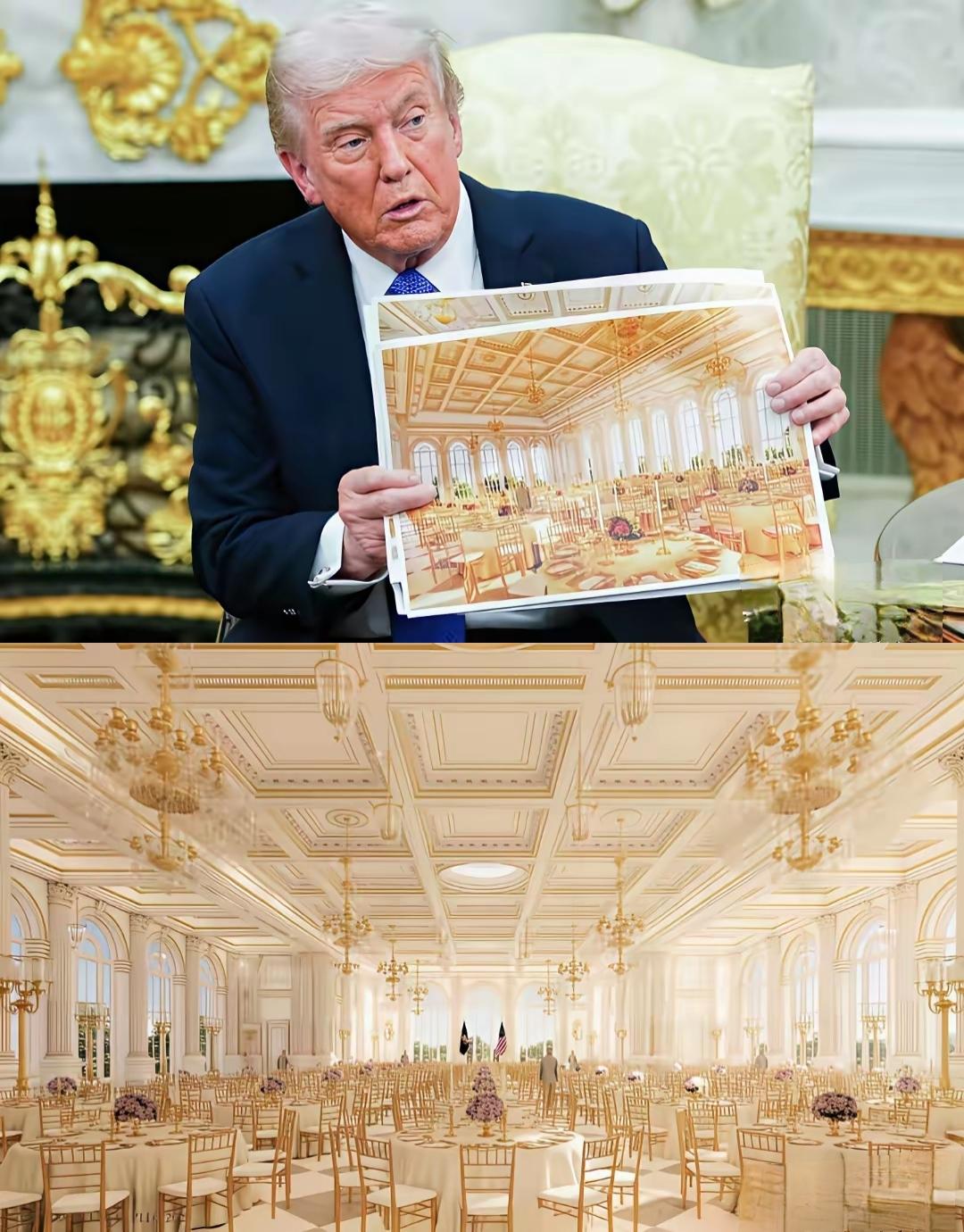 你敢信？伊朗前线炮声都快把天炸破了，咱们懂王却优哉游哉坐在白宫里，捧着一张金碧辉