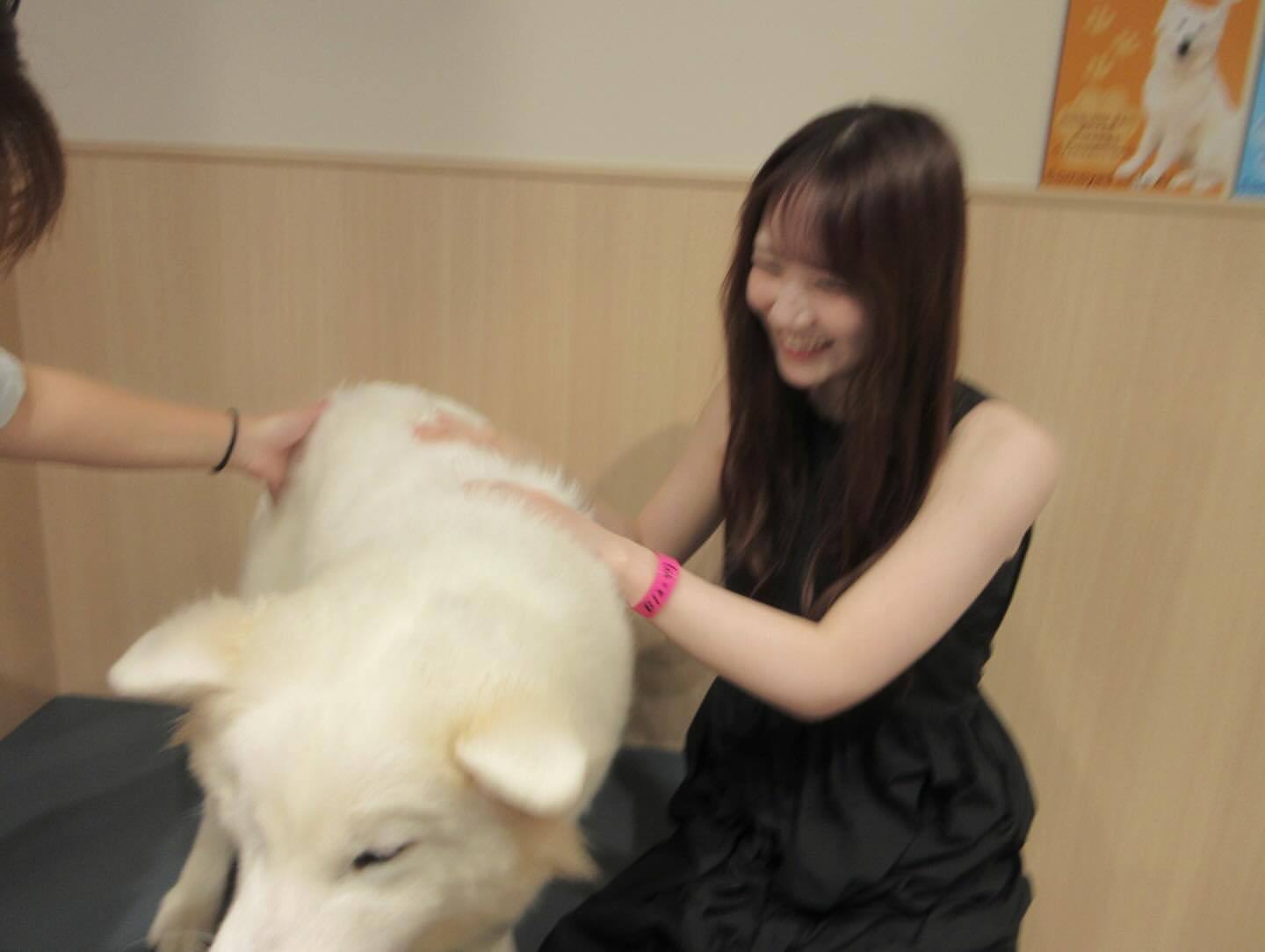 田村真佑「🐶🐾🤍」 ​​​