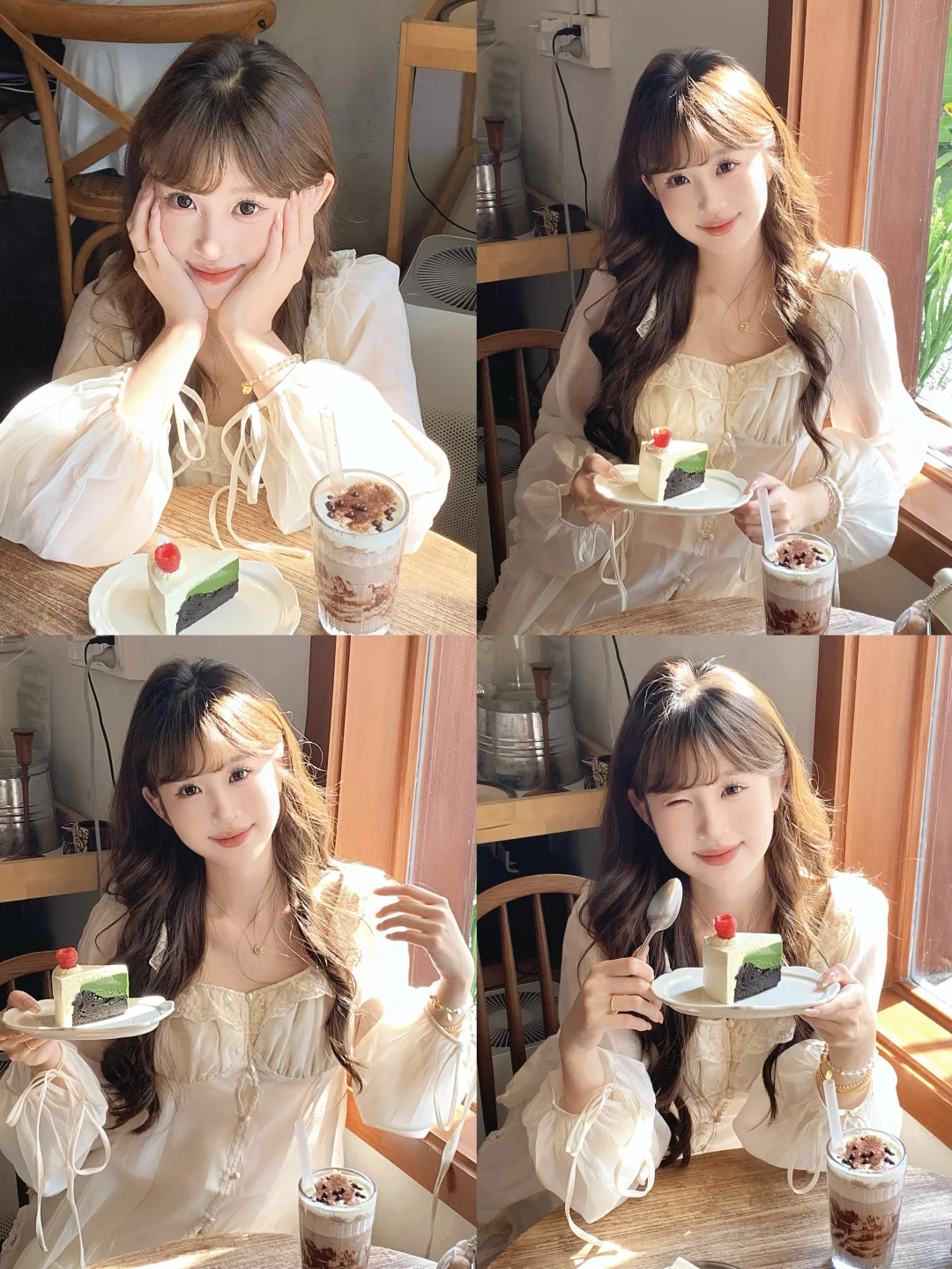 下次去蛋糕店试试这么拍!!