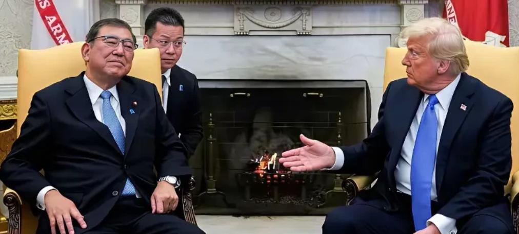 日本人开始怀念石破茂了，他们现在终于领悟到，石破茂当初访美，是多么有尊严了。看看