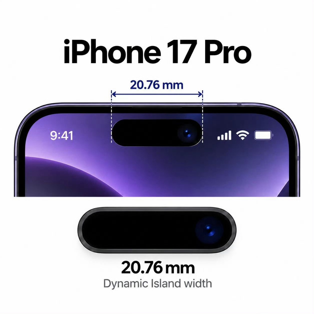 iPhone18Pro小号灵动岛iPhone 18 Pro系列灵动岛宽度收窄屏幕