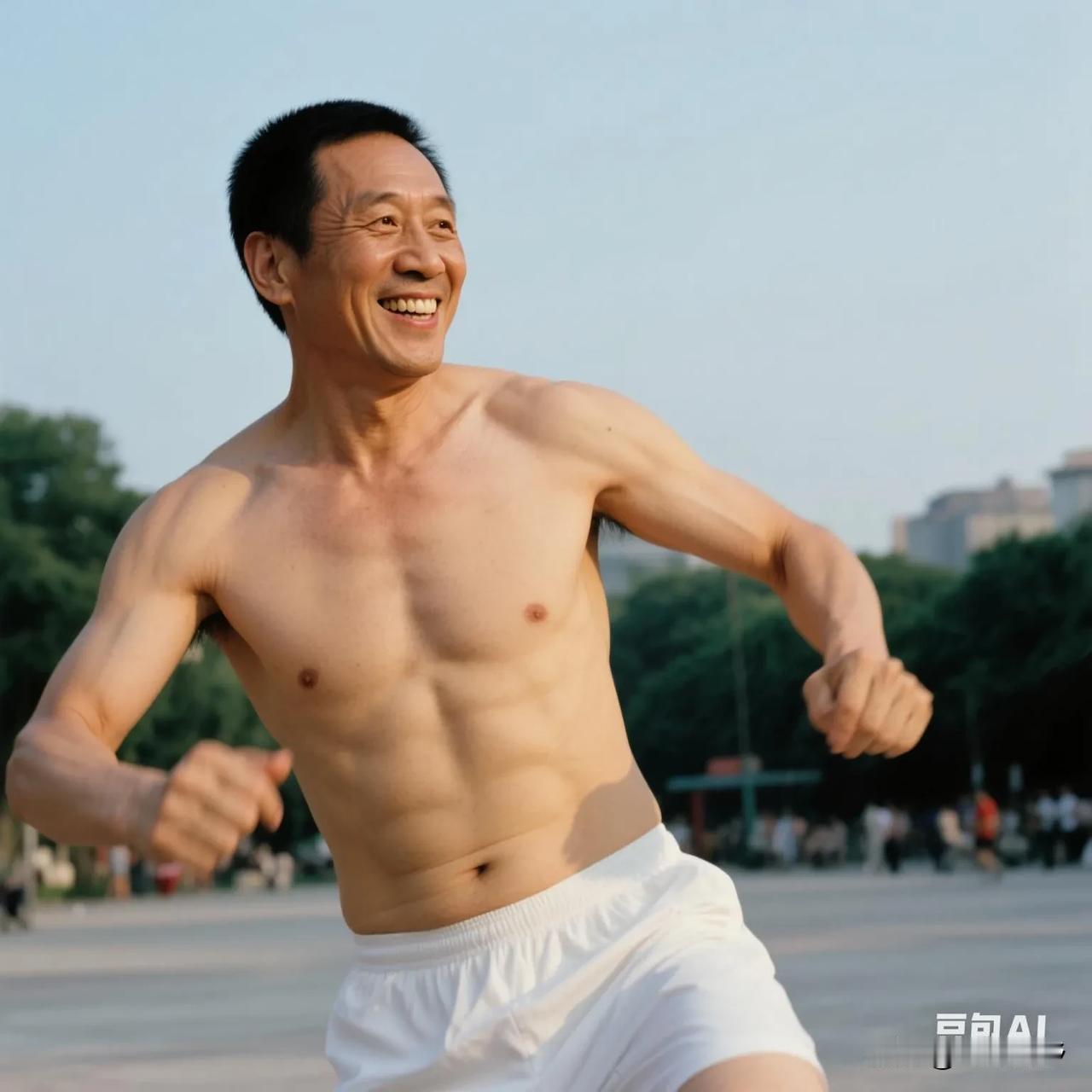 妖娆帅气的广场舞大叔