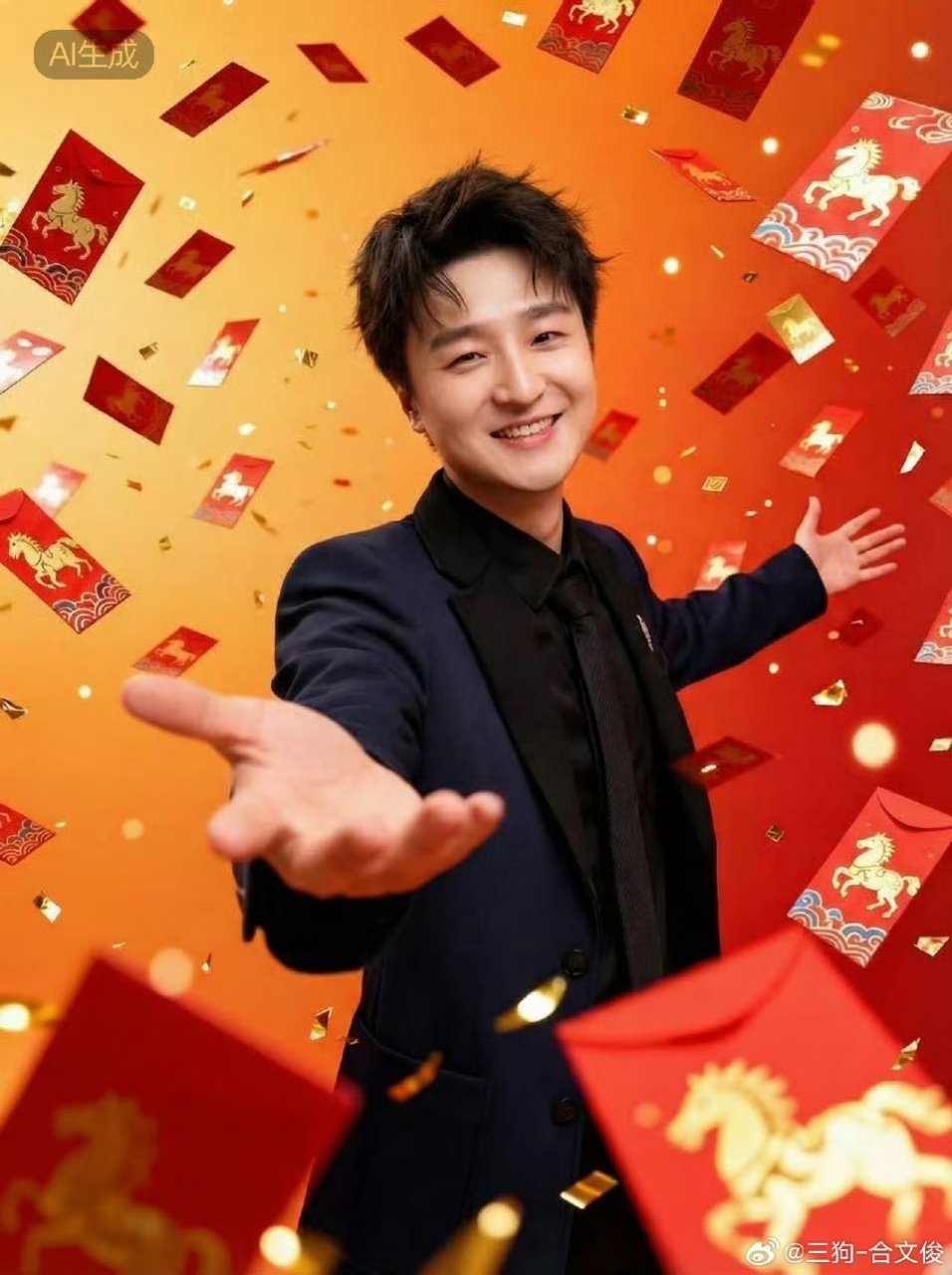 合文俊问宋木子你没有心吗今夜喜友秀十年搭档默契拉满，拌嘴都透着温柔，合文俊的质问