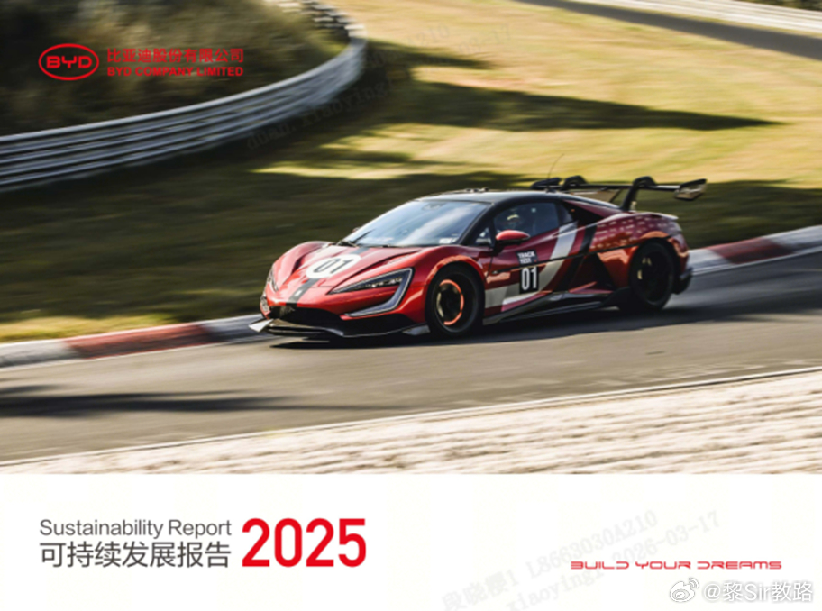 比亚迪发布2025年ESG报告，一个字，牛！简单说一下什么是ESG，环境、社会及