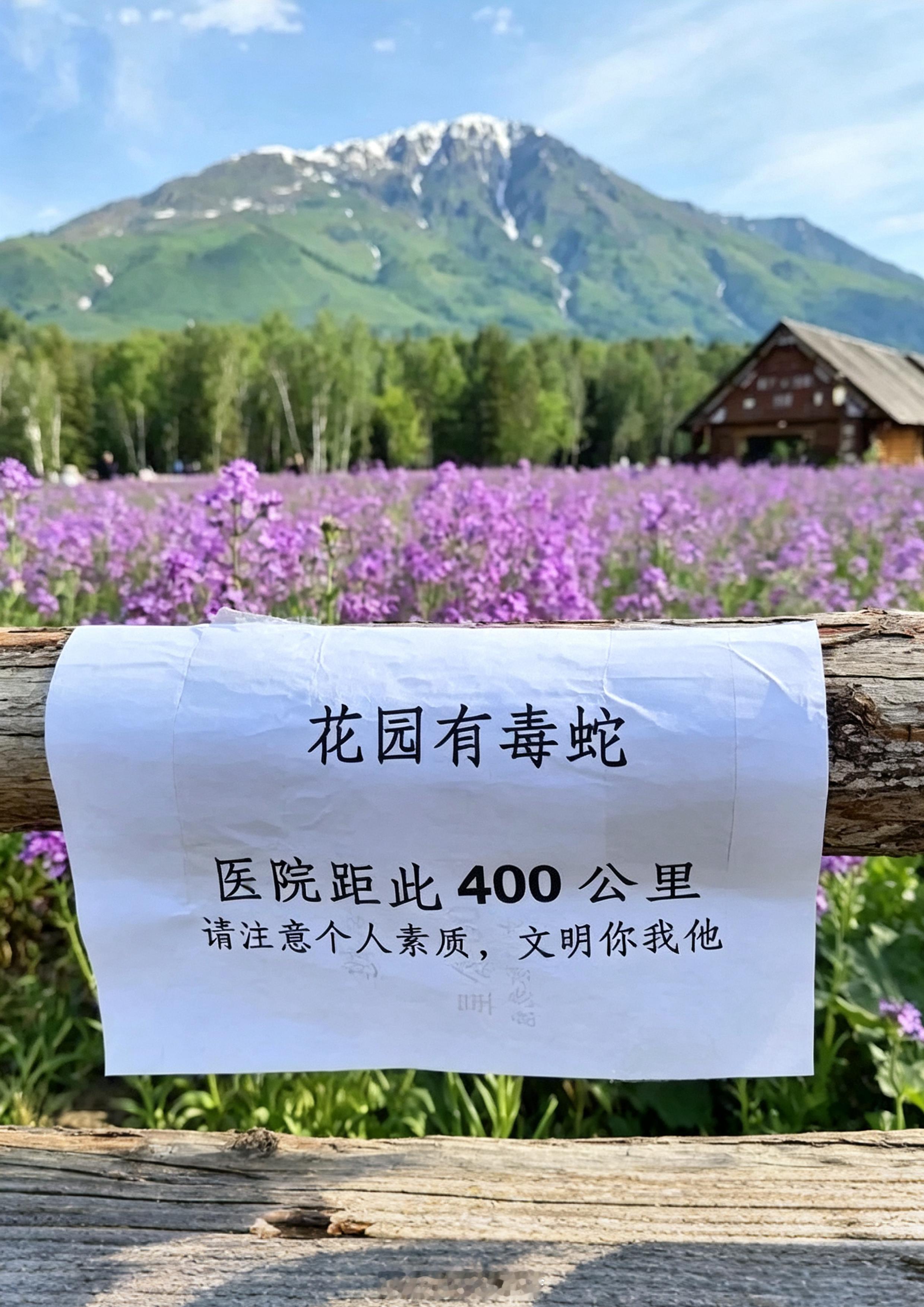 我觉得这么写比【请勿进入花园】管用[doge] ​​​