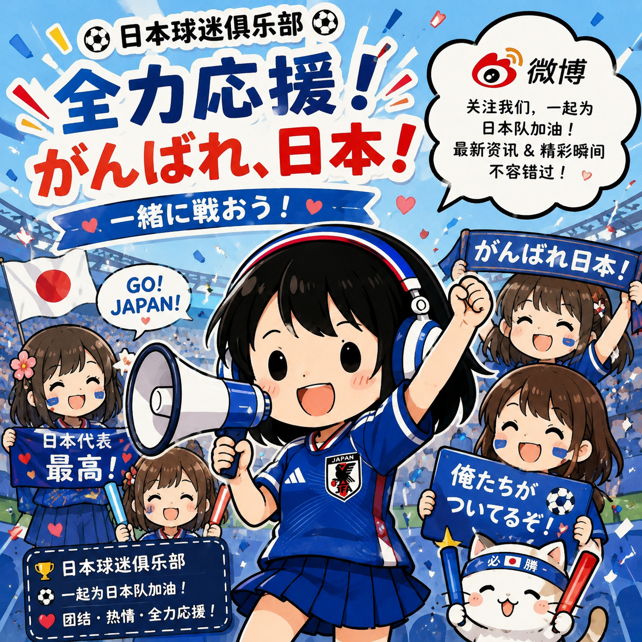 サッカー日本代表世界杯 2026美加墨世界杯越来越近了！🇺🇸🇨🇦🇲🇽