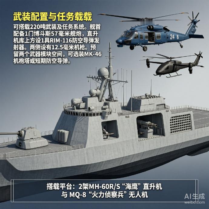 军事ai新视野 美国“自由”级濒海战斗舰“自由”级濒海战斗舰（Freedom c