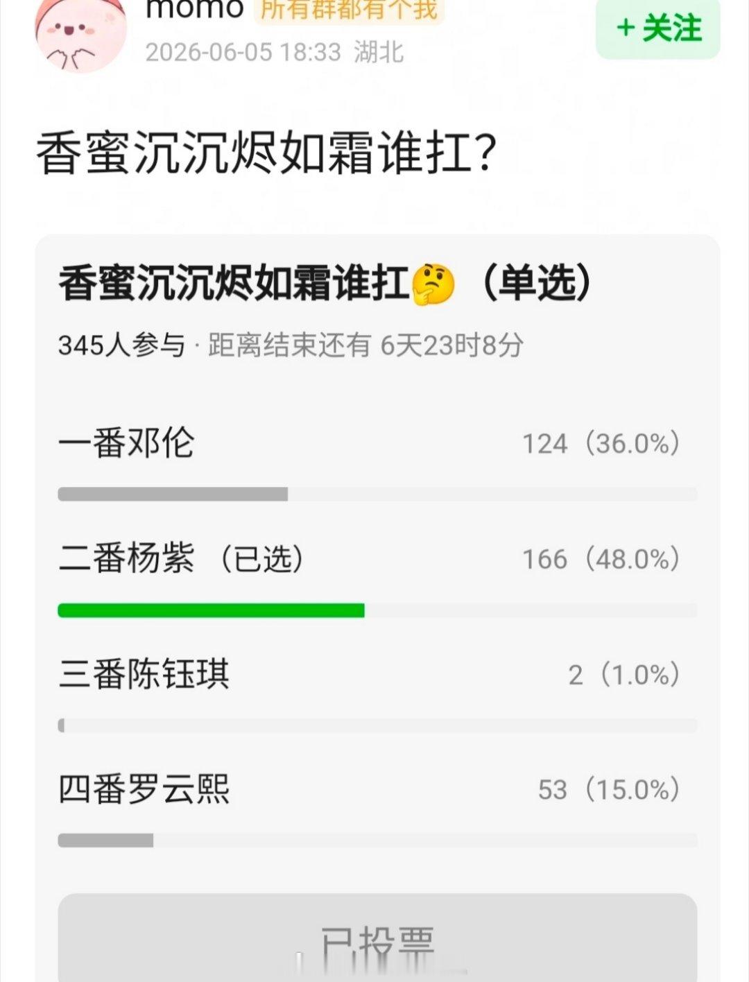 香蜜沉沉烬如霜一番不是杨紫吗？ 