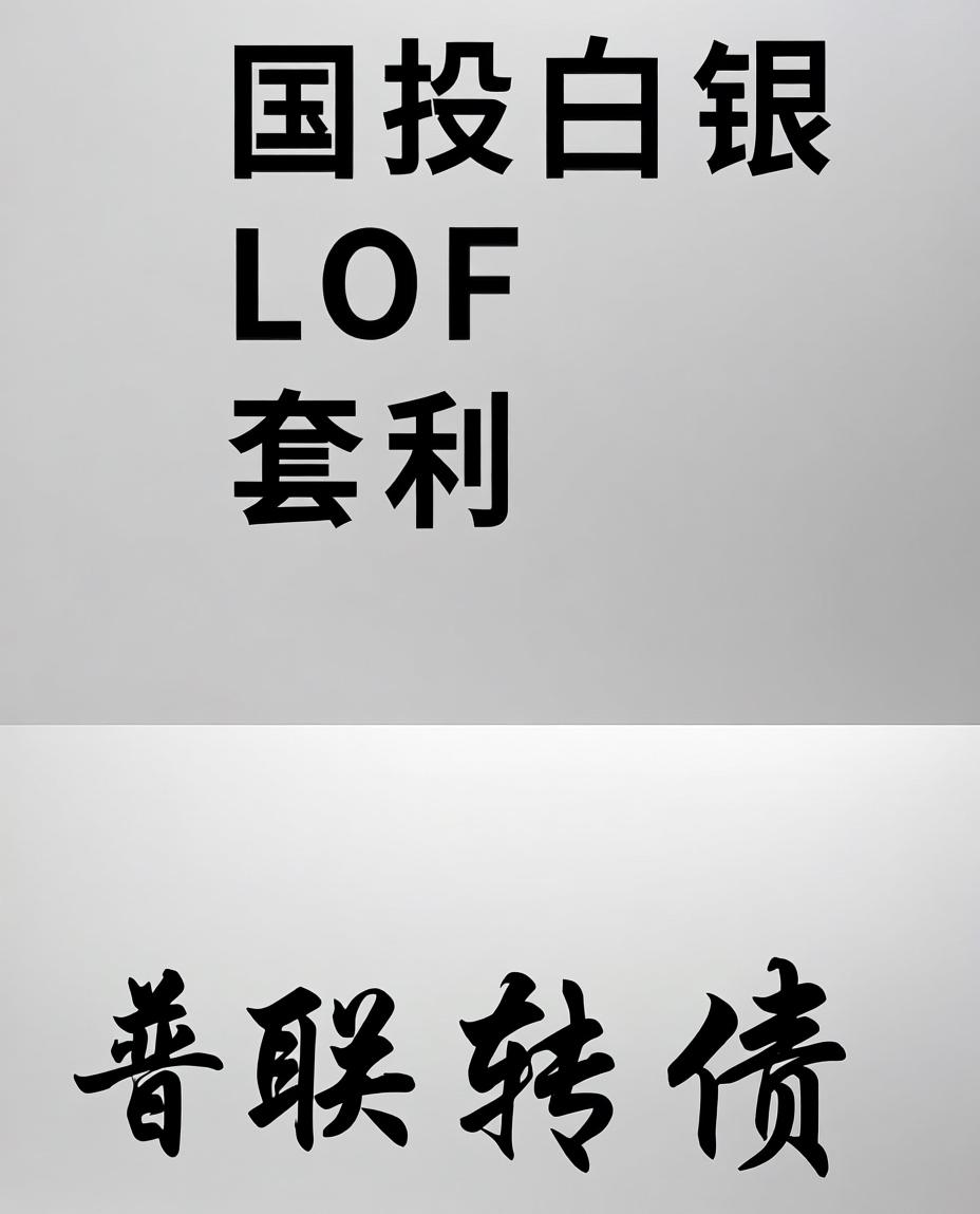 国投白银LOF套利解读/普联转债上市价格预测

1、先说说明日的重头戏：国投白银