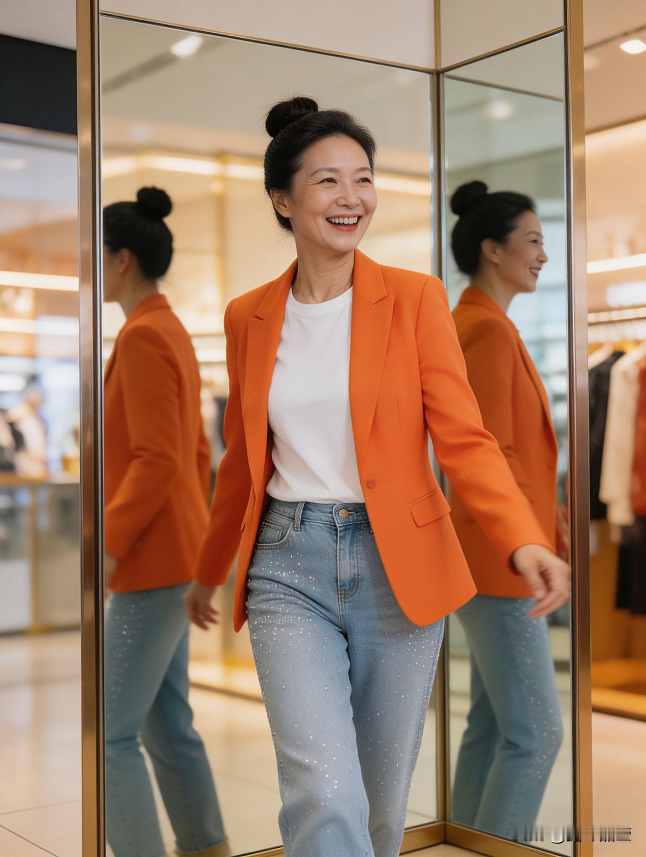 56岁闺蜜穿得比实际小20岁，没人觉得奇怪，反倒让我彻底悟了
 
我有个56岁的