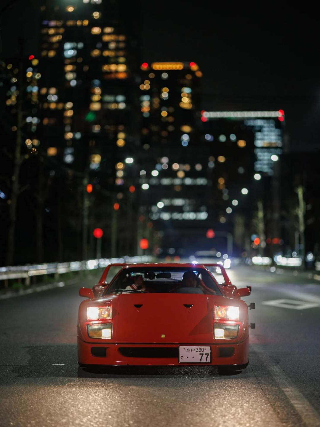 汉密尔顿 x 法拉利F40 x 大黑PA / One Tokyo night w