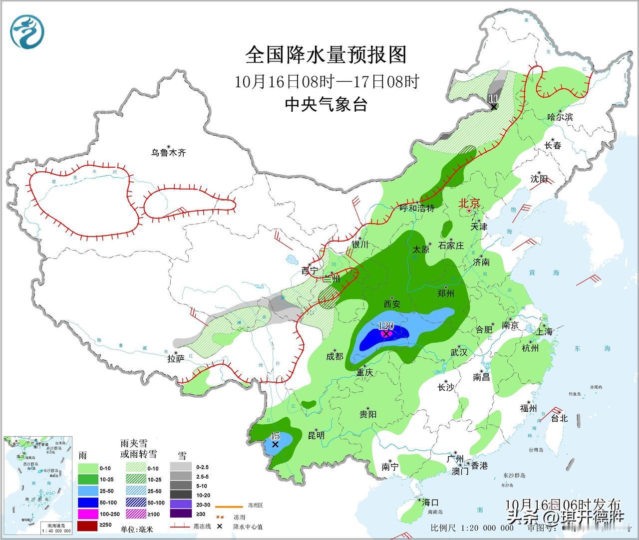 特大好消息：烟台今天不下雨了！明天再下一天就将迎来连续的大晴天！
  烟台从10