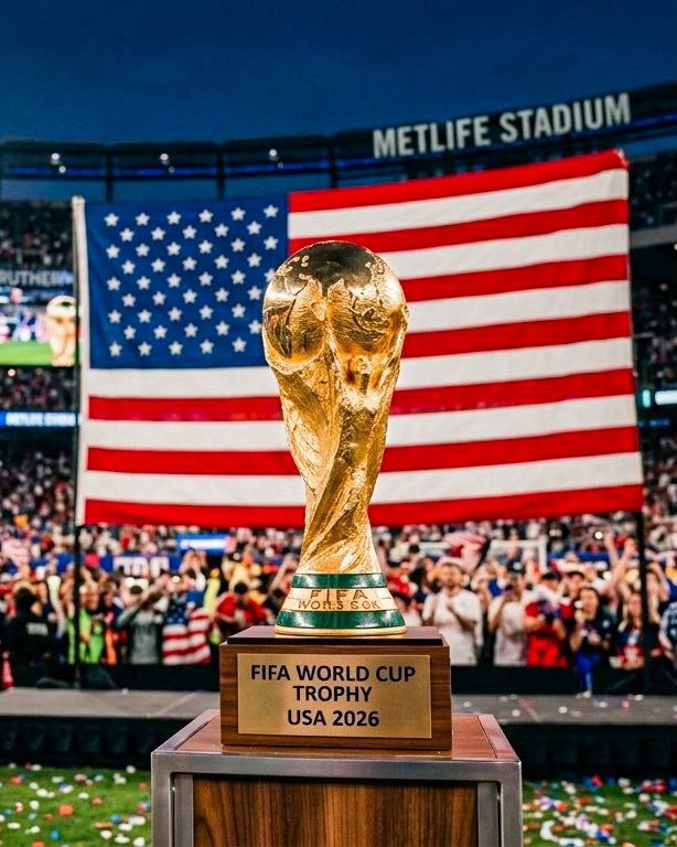 🤯🇺🇸 美国希望申办2038年世界杯，届时参赛国家可能增至64个。（BBC