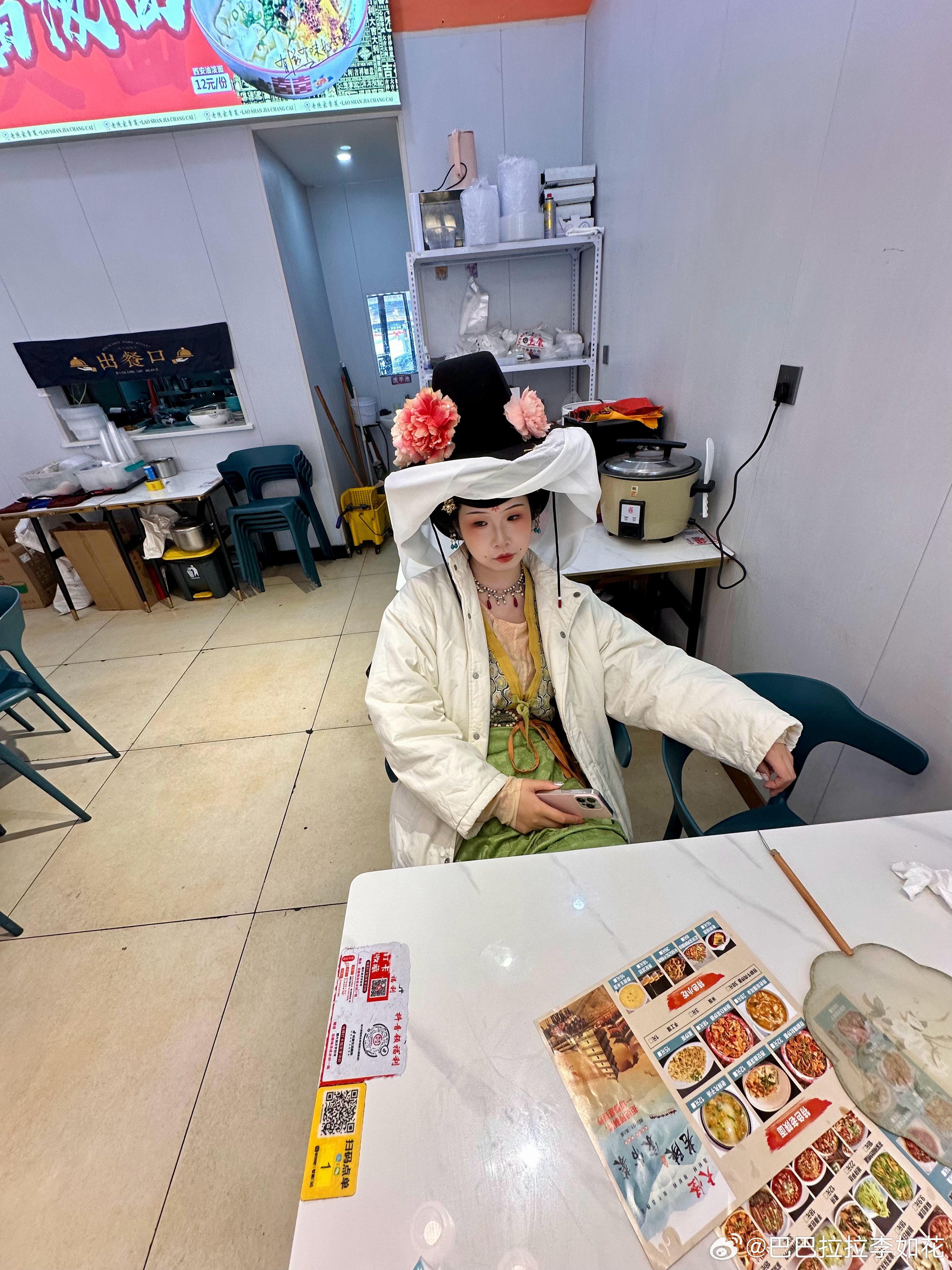 还没拍呢，头已经重的晃了