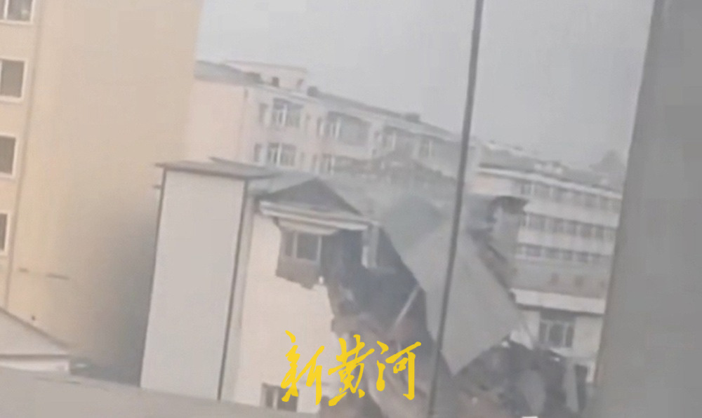 黑龙江省海林市一多层建筑发生坍塌，当地：正在救援中