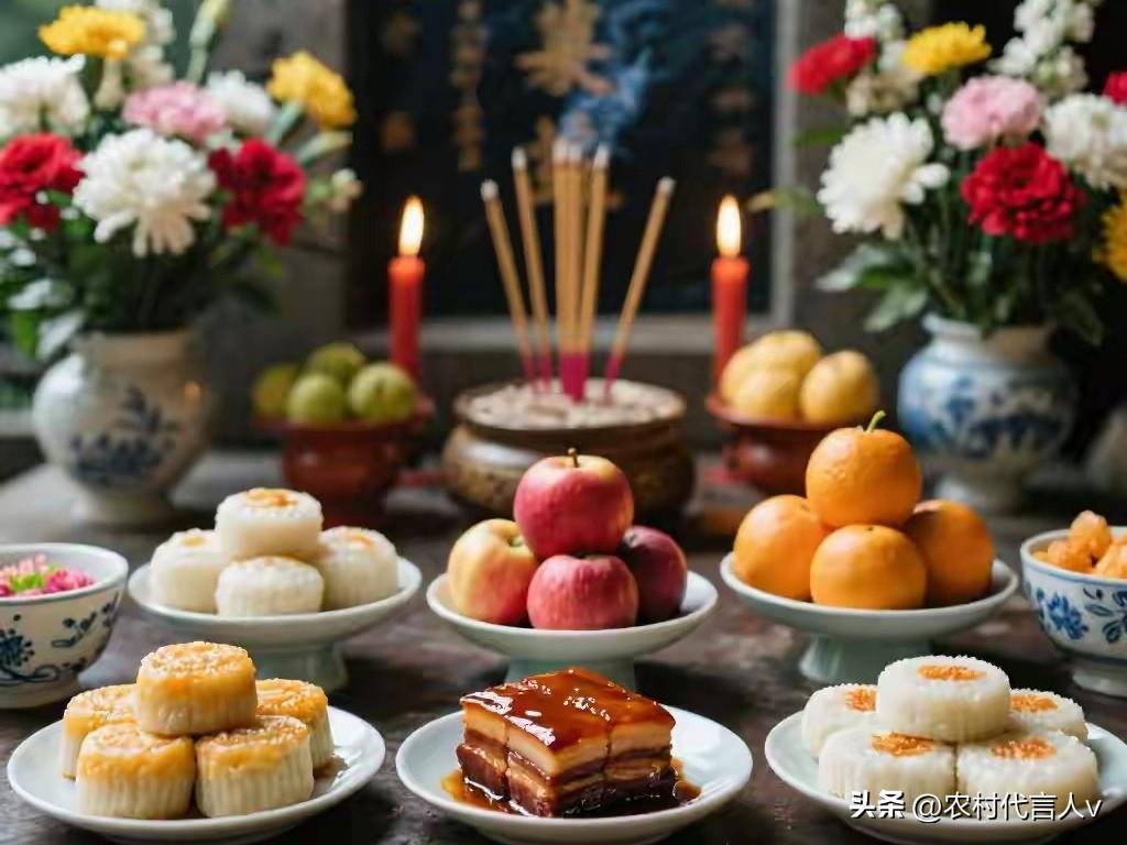 清明上坟的供品单数好还是双数好？老辈人说：神三鬼四，是啥意思？
 
清明上坟，摆