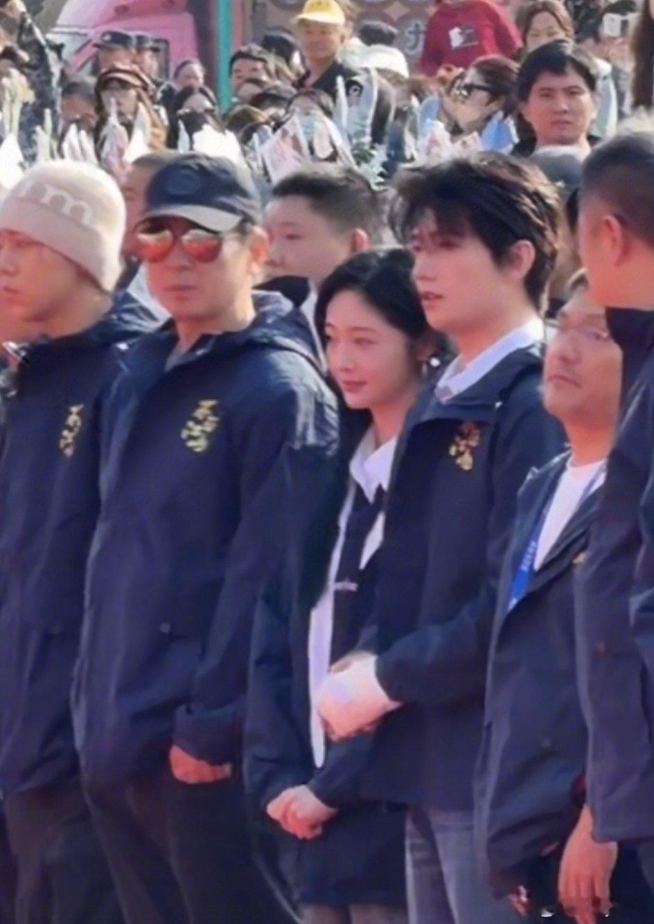 杨洋周洁琼开机同框杨洋周洁琼不让江山开机同框 哇撒！！！杨洋周洁琼《不让江山》开