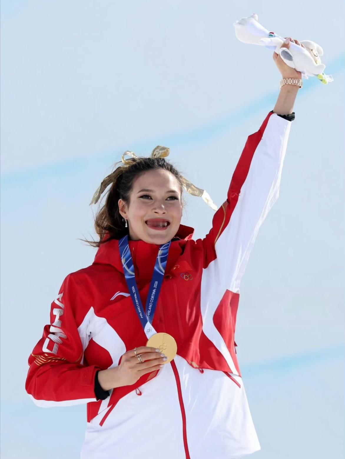 谷爱凌金牌谷爱凌👑🥇 