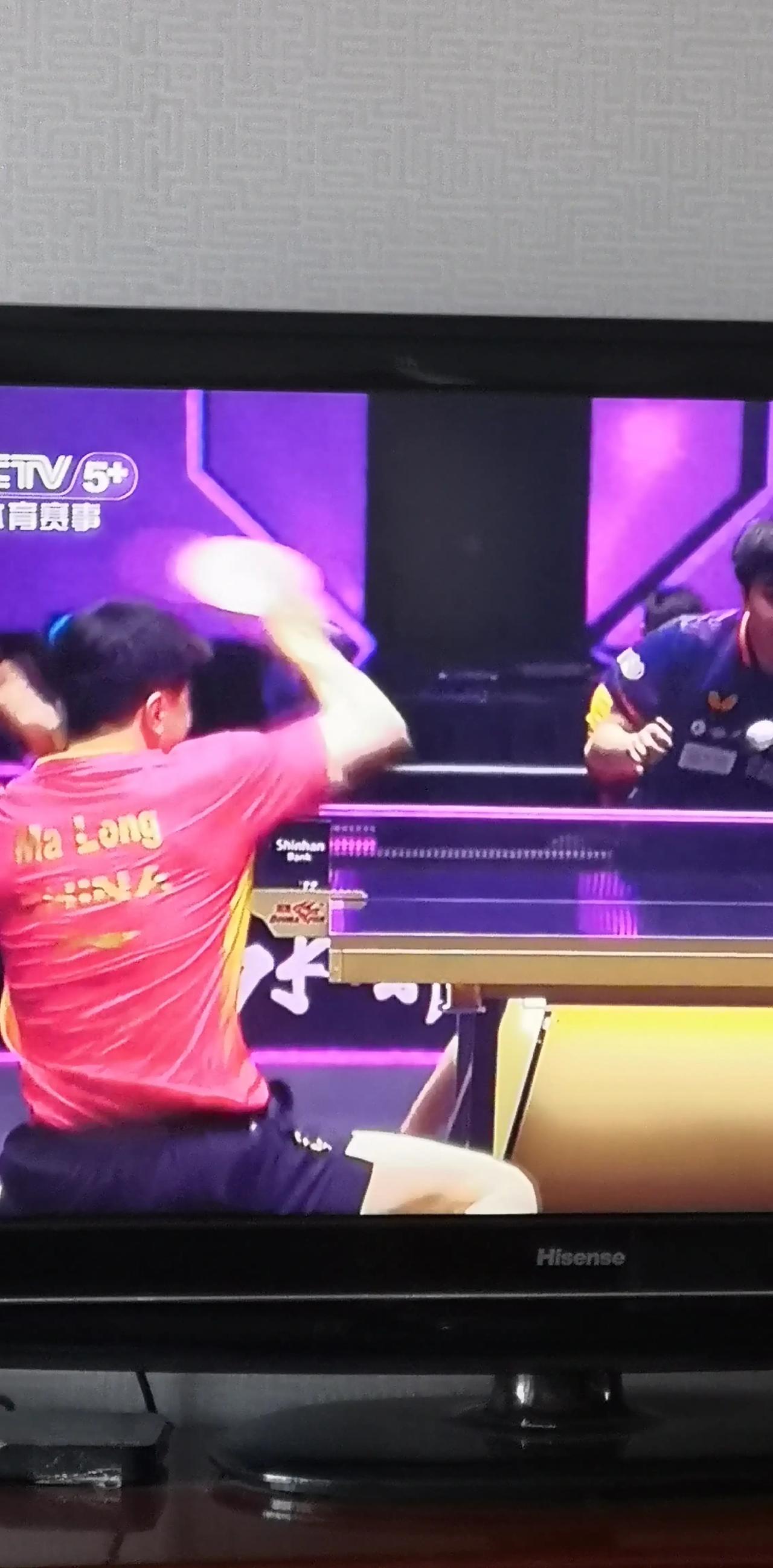 姜还是老的辣，马龙3：1力克林昀儒，闯进乒乓球冠军赛韩国站四强，他将与梁靖崑争夺