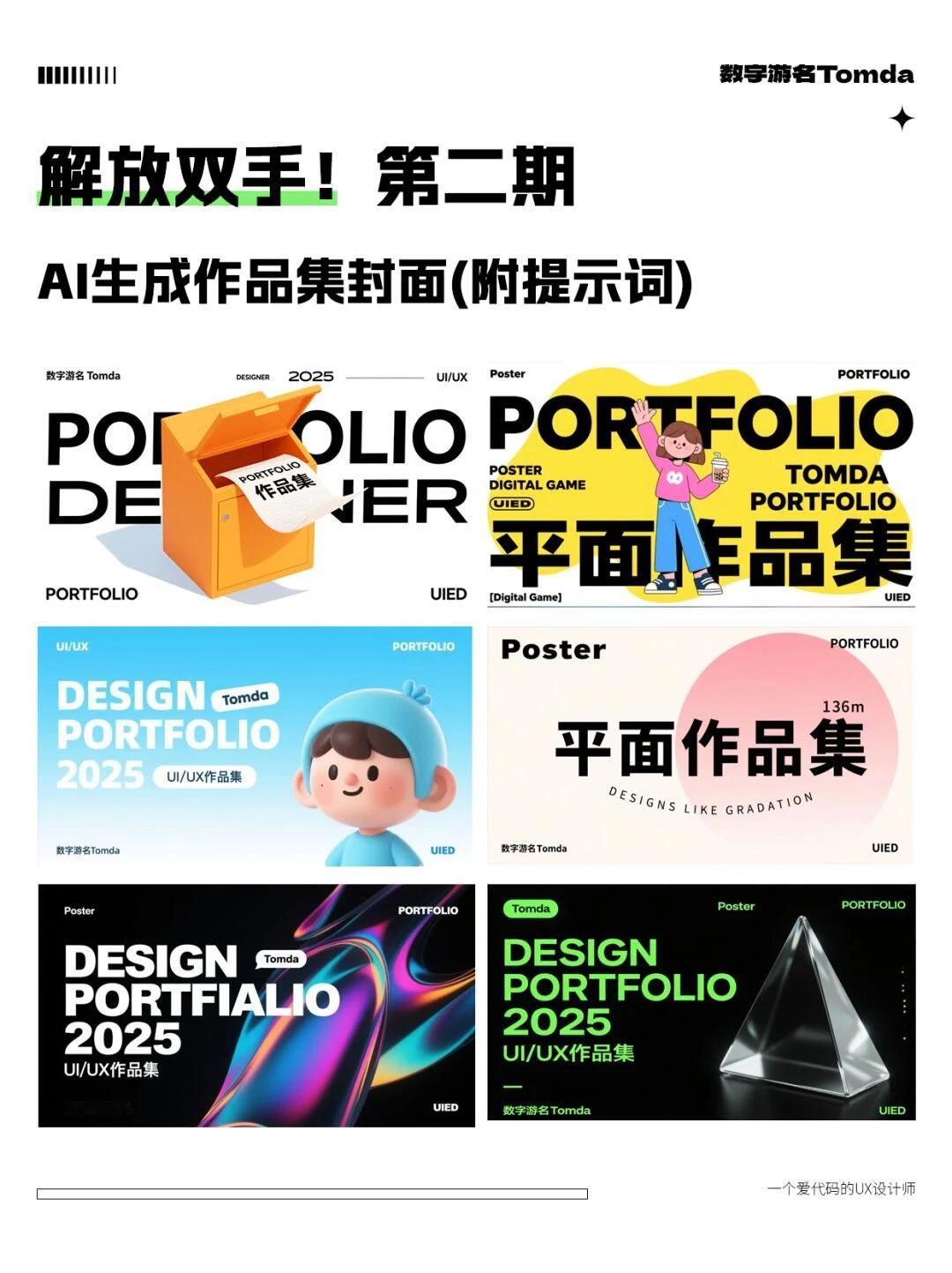 ai创造营 1分钟出片！超简单AI作品集封面神器推荐 ​​​