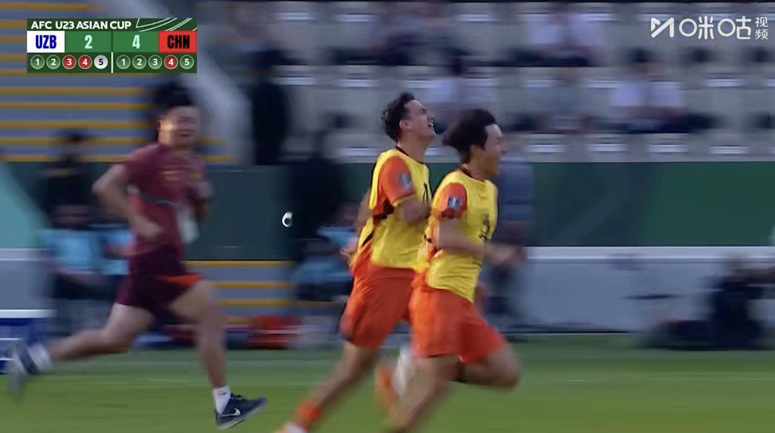 我们赢了！！！！！！！！中国队晋级四强！！！U23国足vs乌兹别克斯坦U23热点