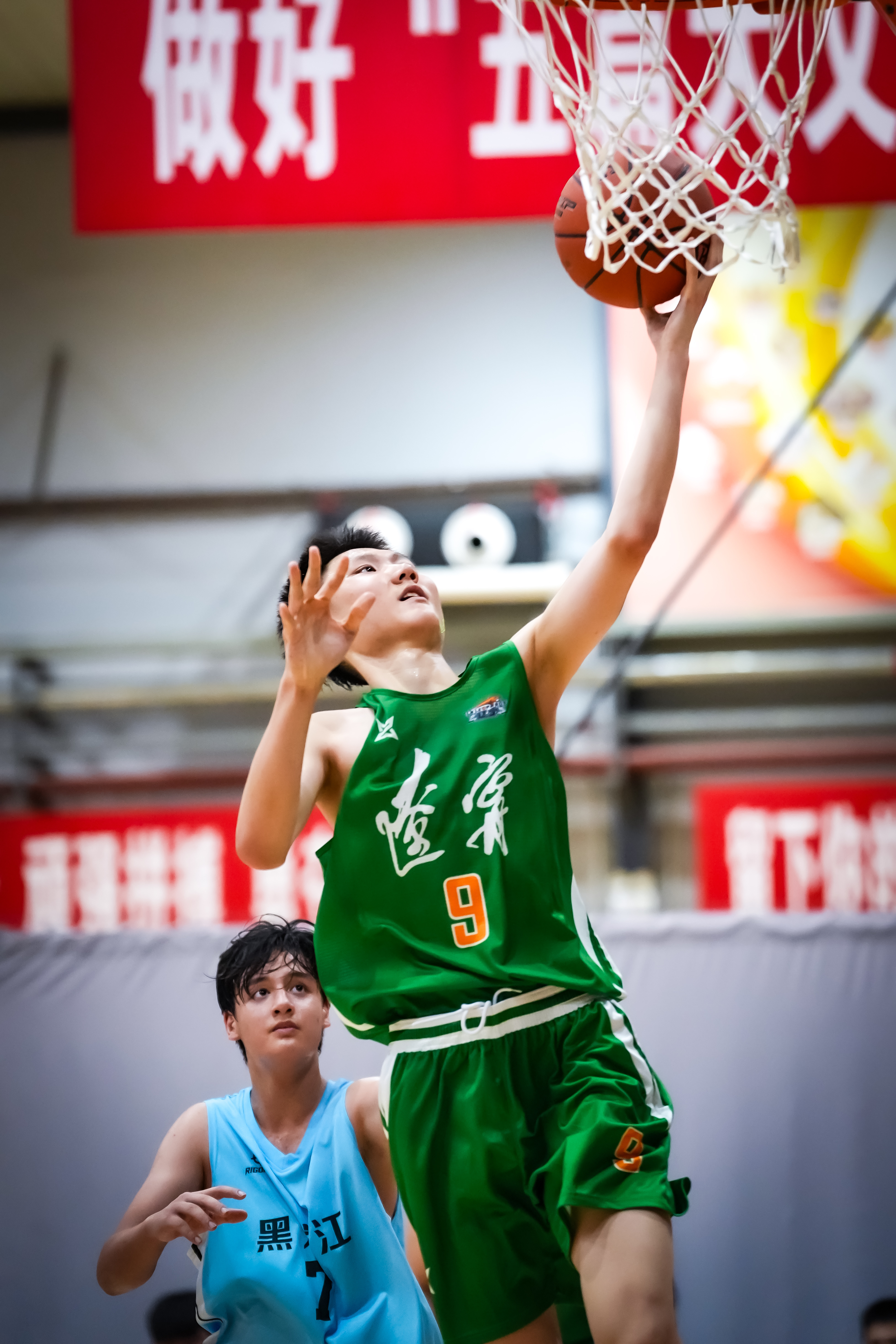 全国u15青少年篮球联赛第一比赛日辽宁队102-66唐山体校辽宁队136-52黑