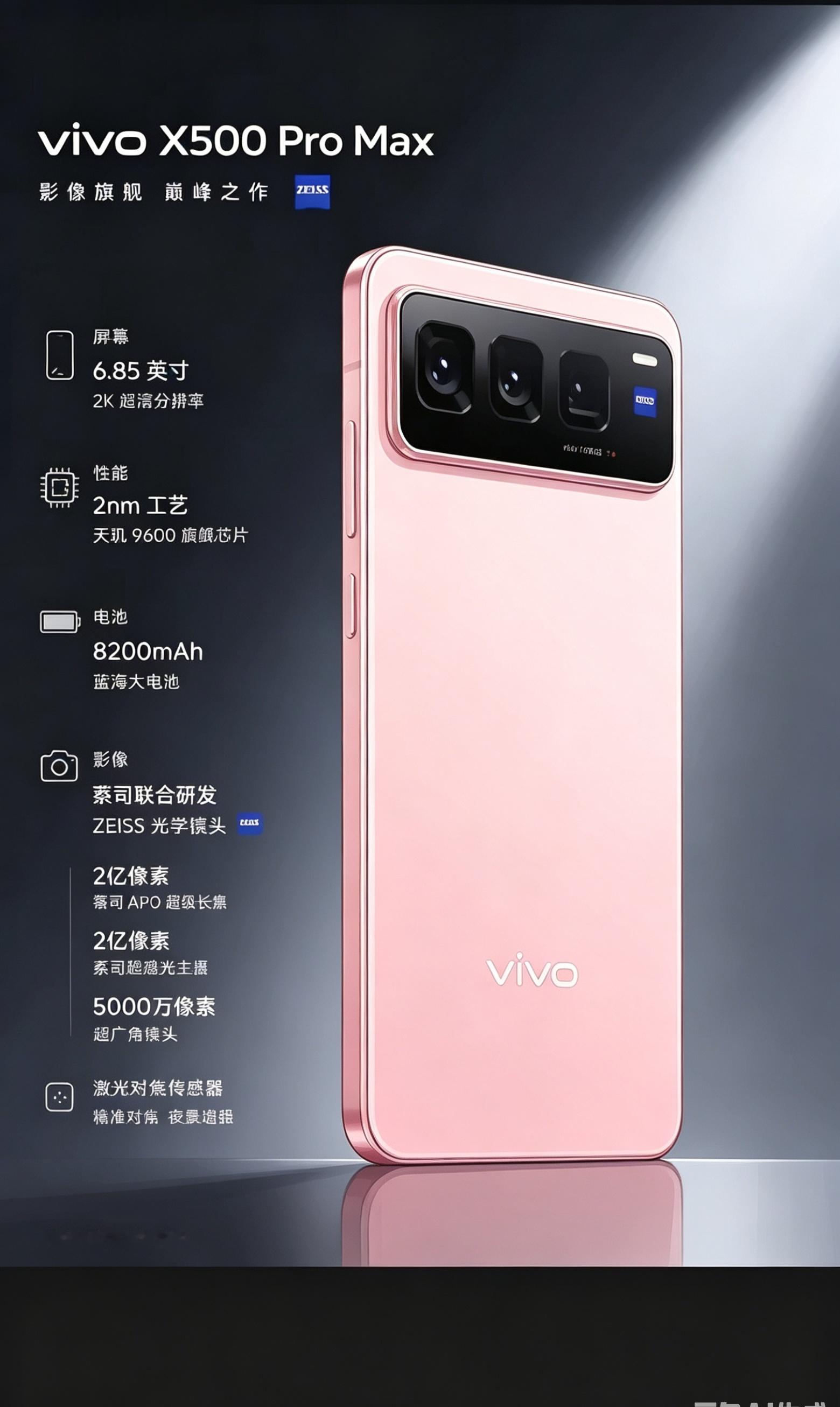 vivo x500系列后置Deco设计大变观，如果爆料属实，大家觉得这个设计如何