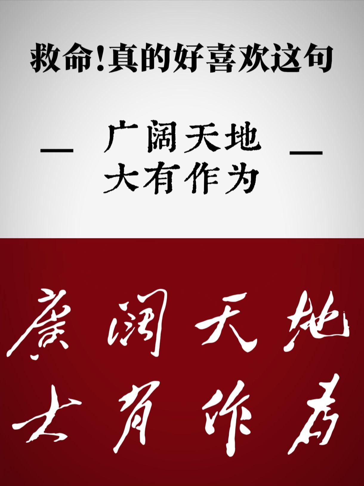 毛体爱好书法 硬笔书法 经典语录