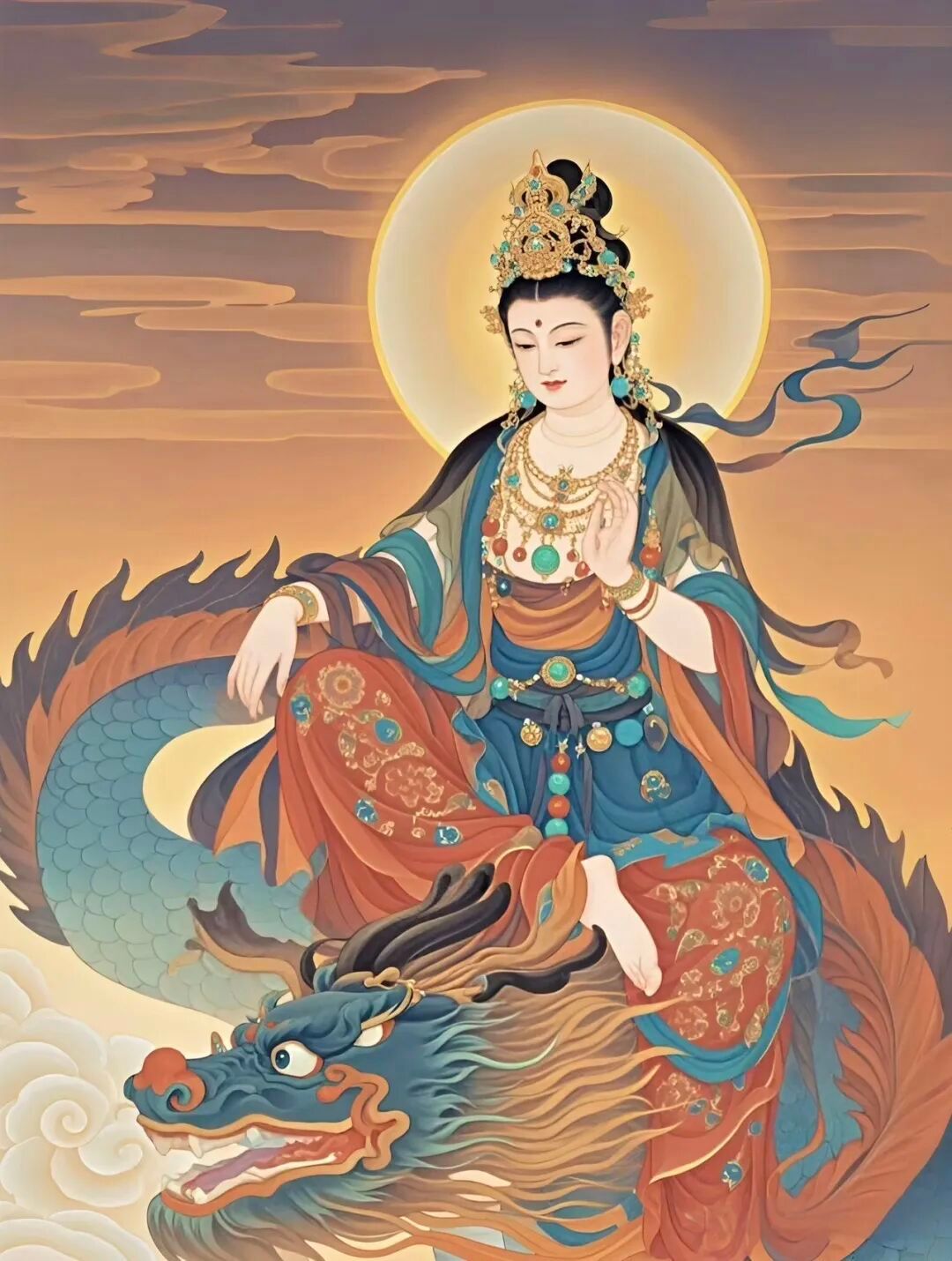 晨起礼佛 今日为农历六月十九，恭迎观世音菩萨成道日。顶礼南无大慈大悲观世音菩萨 