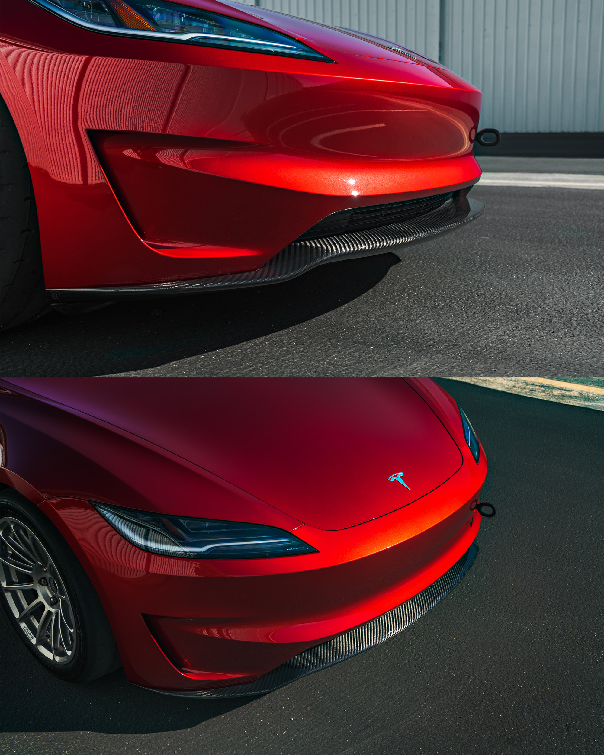Model 3 Performance这前脸是真TM帅啊！！！！ ​​​