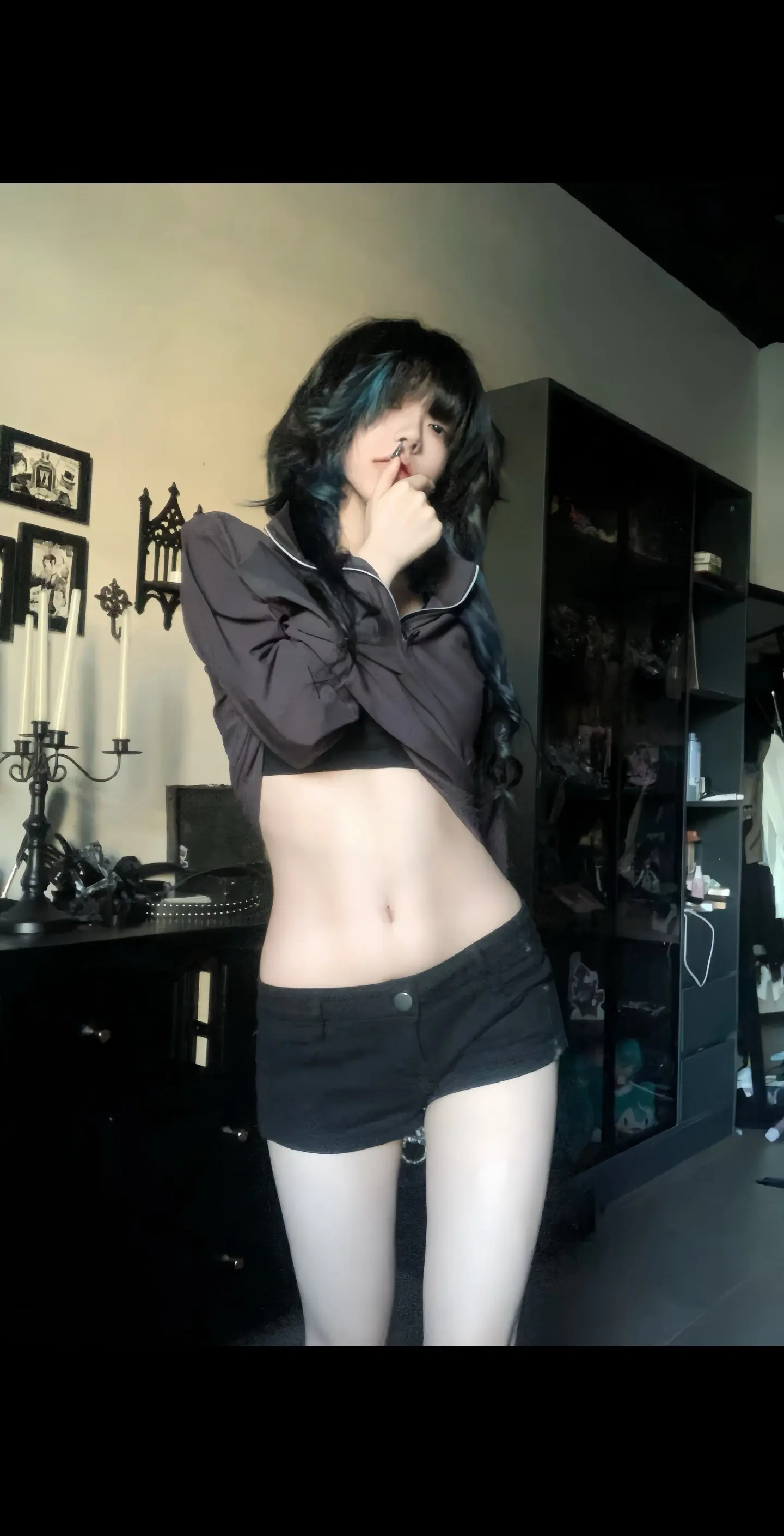 活着。