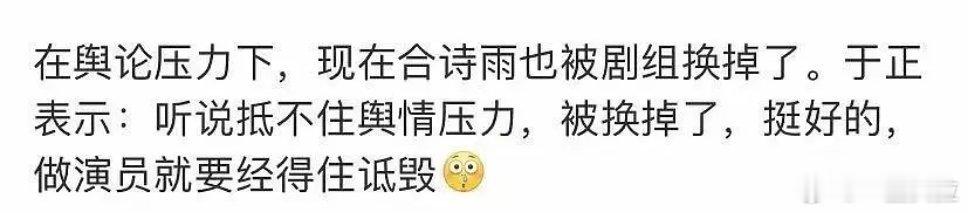 谁还记得于正前两天说做演员就要经得住诋毁[无聊]于正否认许凯恋爱 ​​​