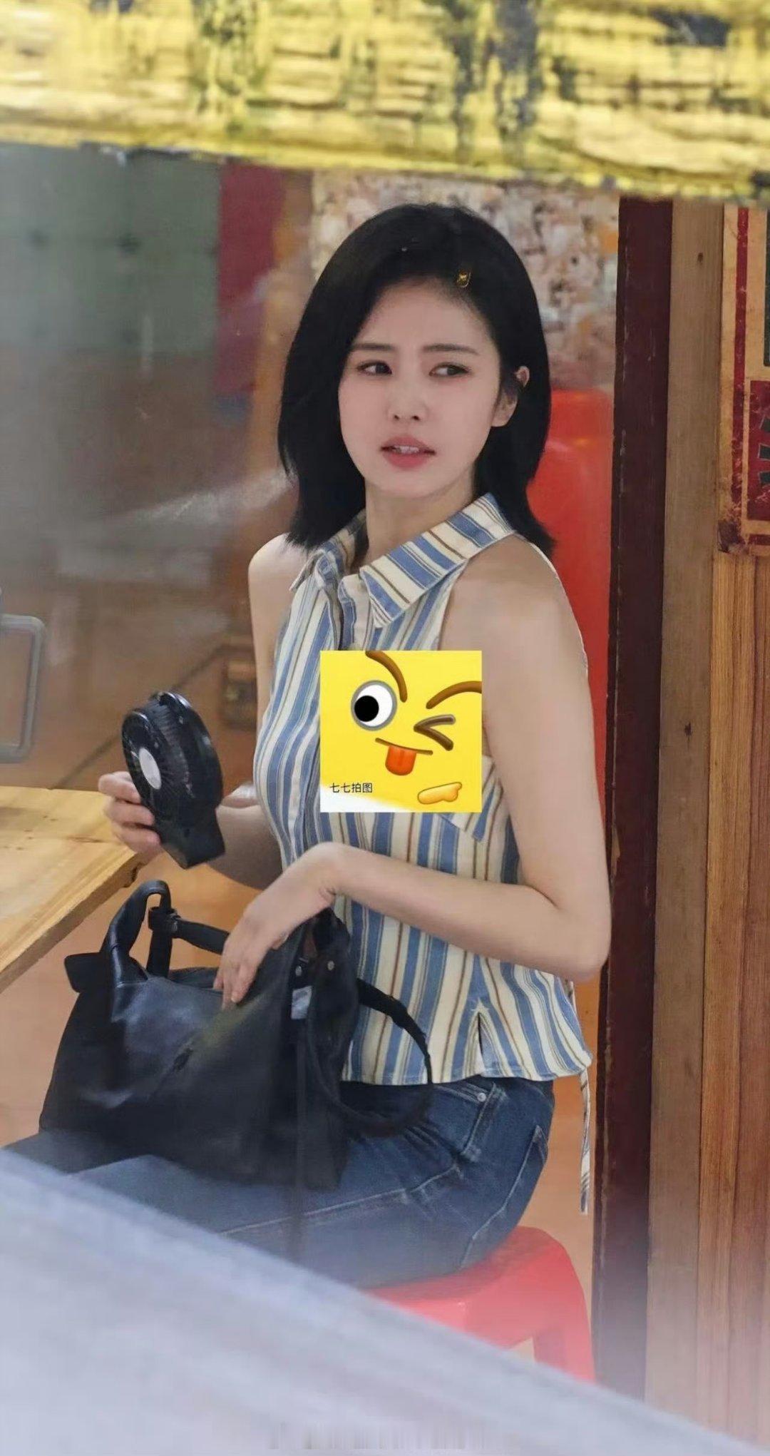 白鹿《开到荼蘼》王韵娜新路透，好美呀 
