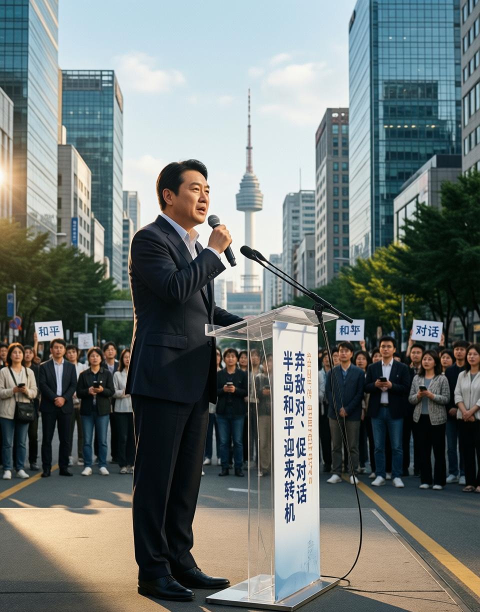 三一节讲话，李在明放了句有点分量的：与其接着敌对，不如试着对话。据韩联社3月1日