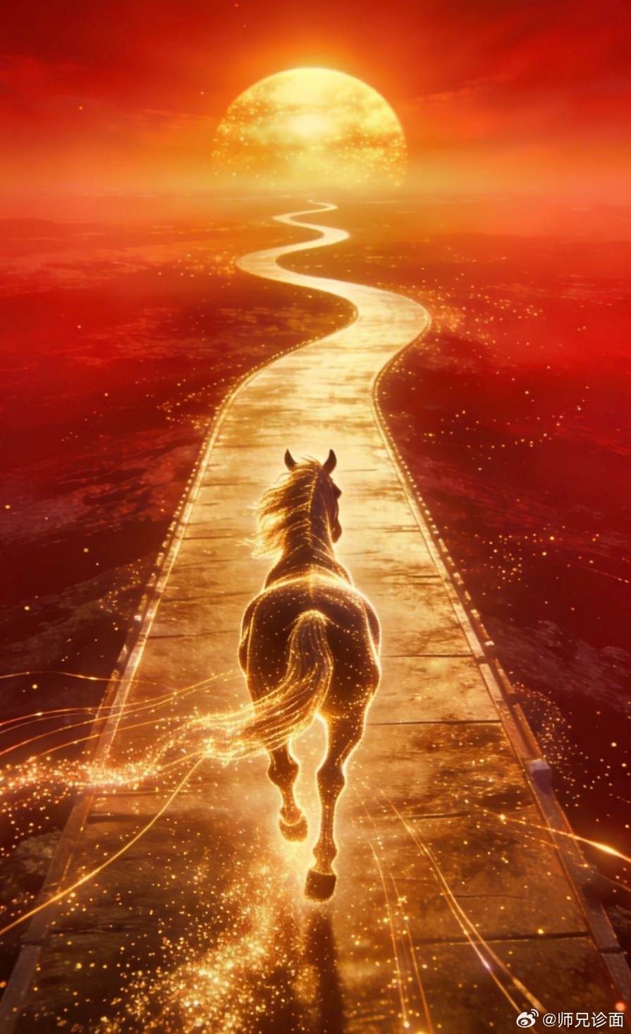 人生的路虽然有弯道，但心中有光，坚定不移，必能走向属于你的星光大道。点赞启程，顶