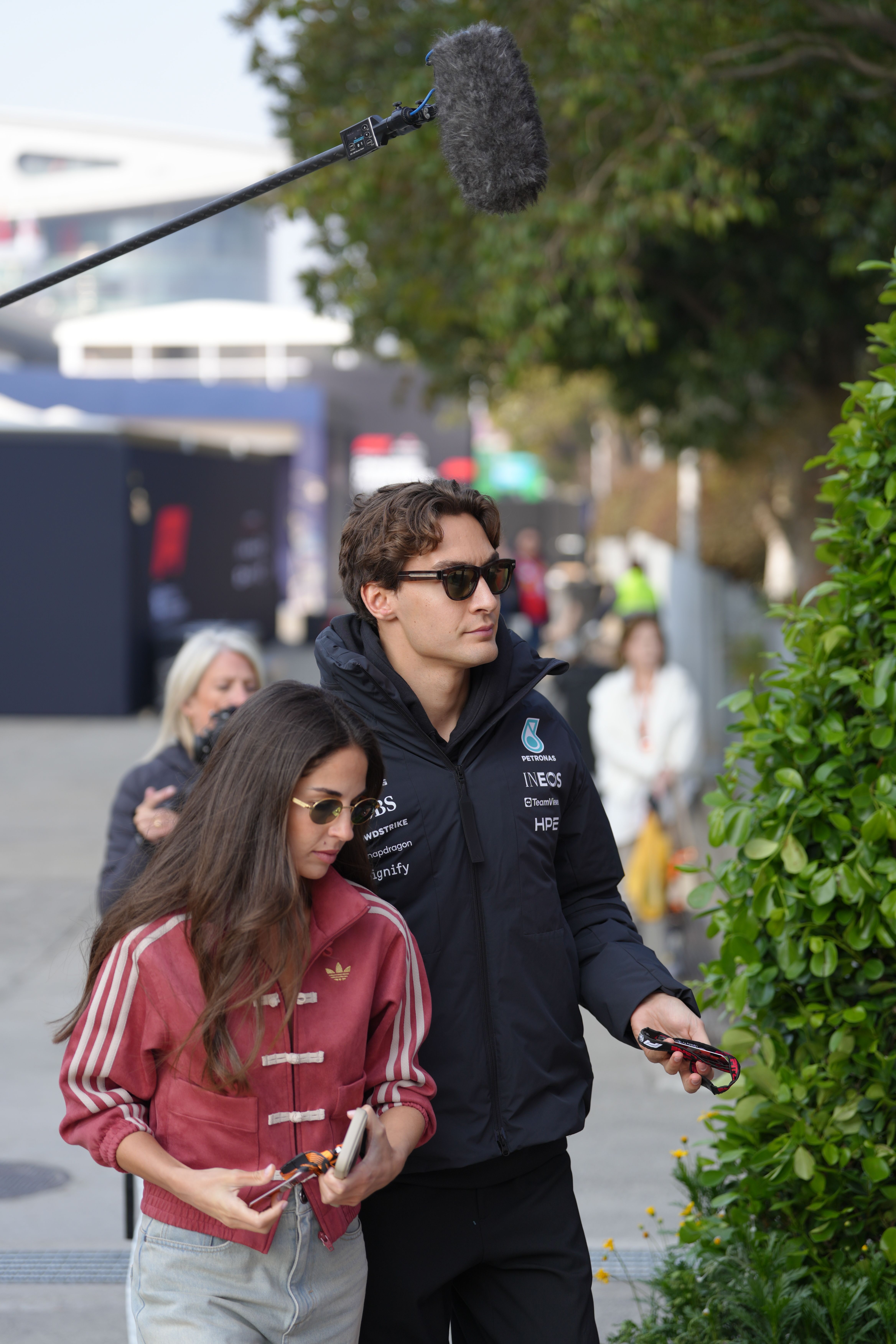 乔治与卡门📸F1中国大奖赛周五上午F12026F1中国大奖赛