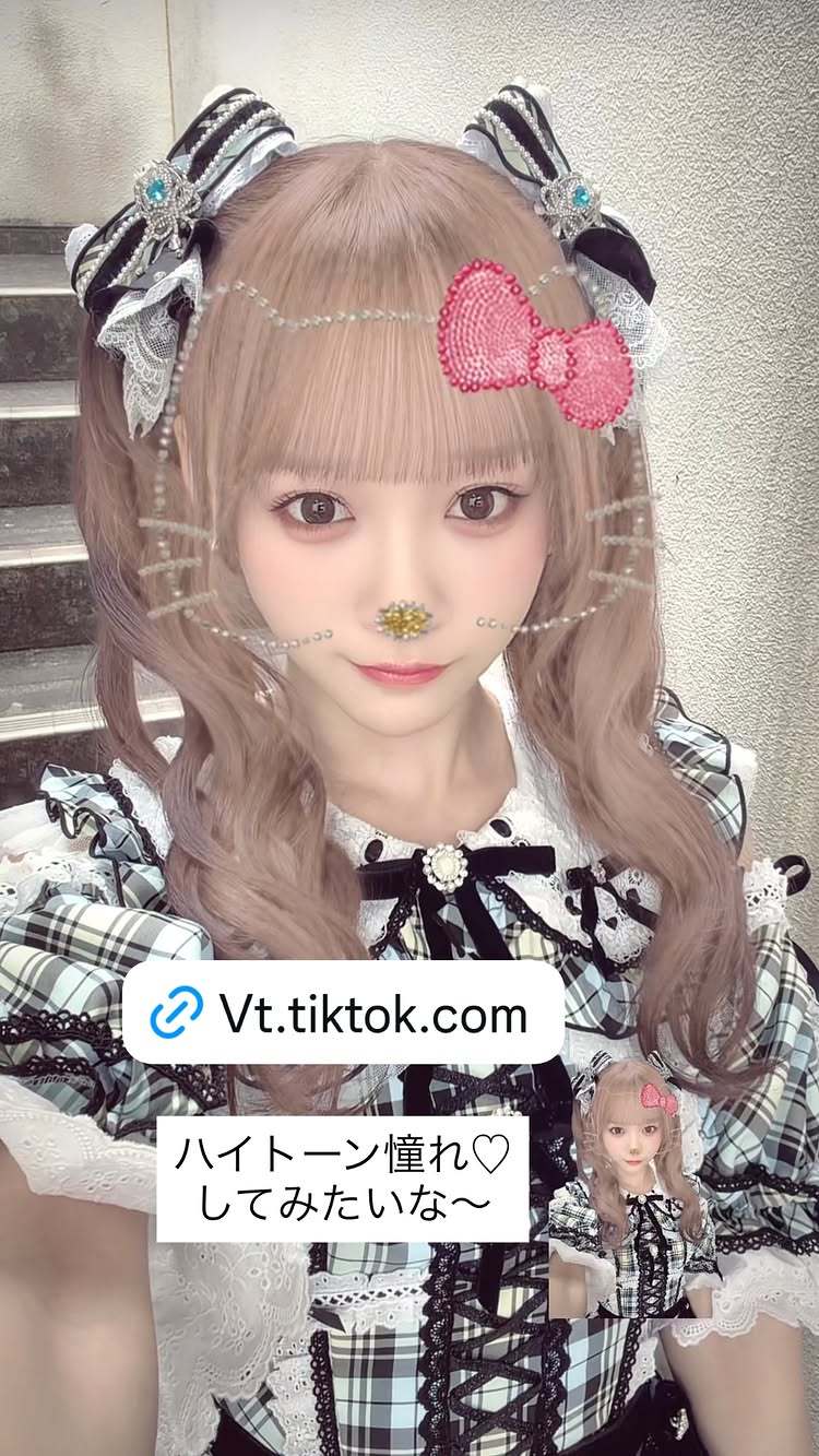 🎀音嶋莉沙 260604 快拍更新好憧憬浅发色♡好想试试看啊～