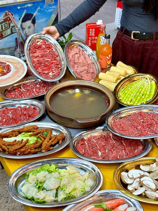 在青口！被我挖到了宝藏自助牛肉火锅！