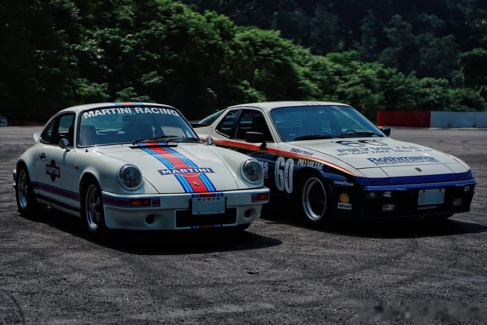 台湾老车 1984年Porsche 930 Martini 拉力耐久賽塗裝＆19