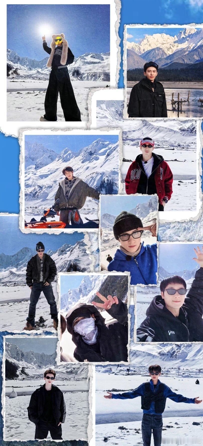 雪山十勤壁纸!安排!十个勤天‖十个勤天