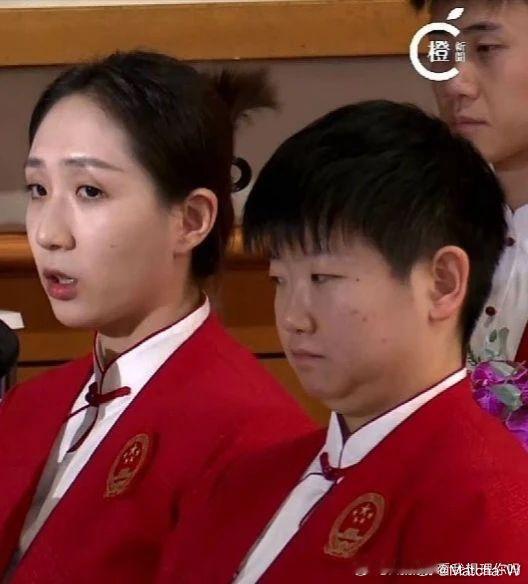 孙颖莎 肥头大耳 孙颖莎 