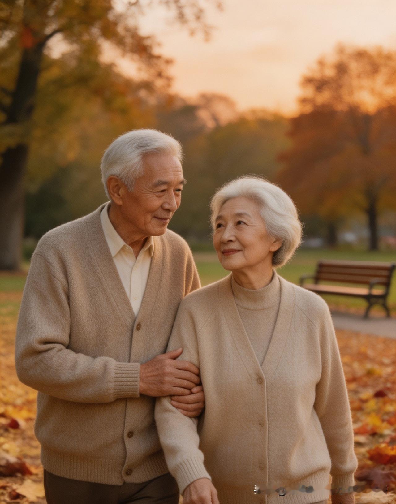 年轻时的夫妻相处，拼的是激情浪漫、甜言蜜语，是柴米油盐的磨合，是一起打拼养家的底