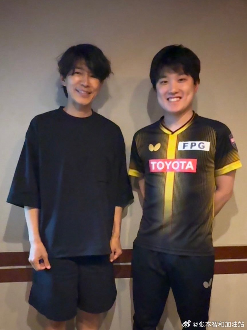 张本智和其它 260609 张本智和参加了日本演员藤木直人主持的SPORTS B
