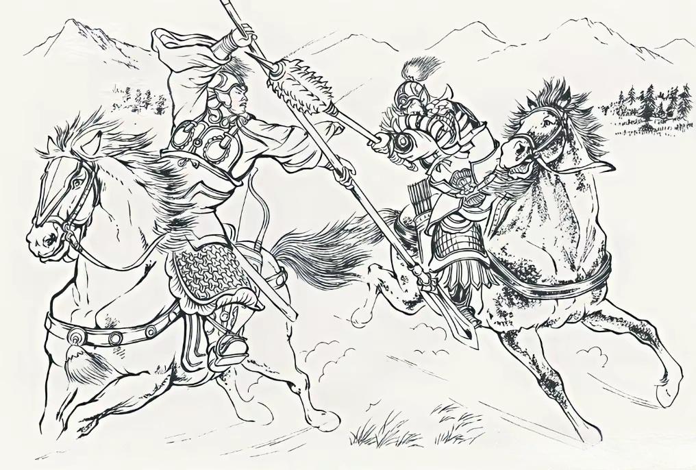 兵马指挥史呼延灼奉命征讨梁山。官军先锋百胜将韩滔挺槊叫战。霹雳火秦明直...