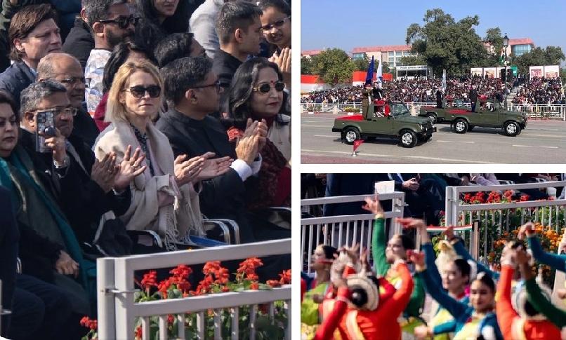 目前与印度加强合作的势头强劲，我们正在抓住这一机遇。
今天能来到新德里，我感到非