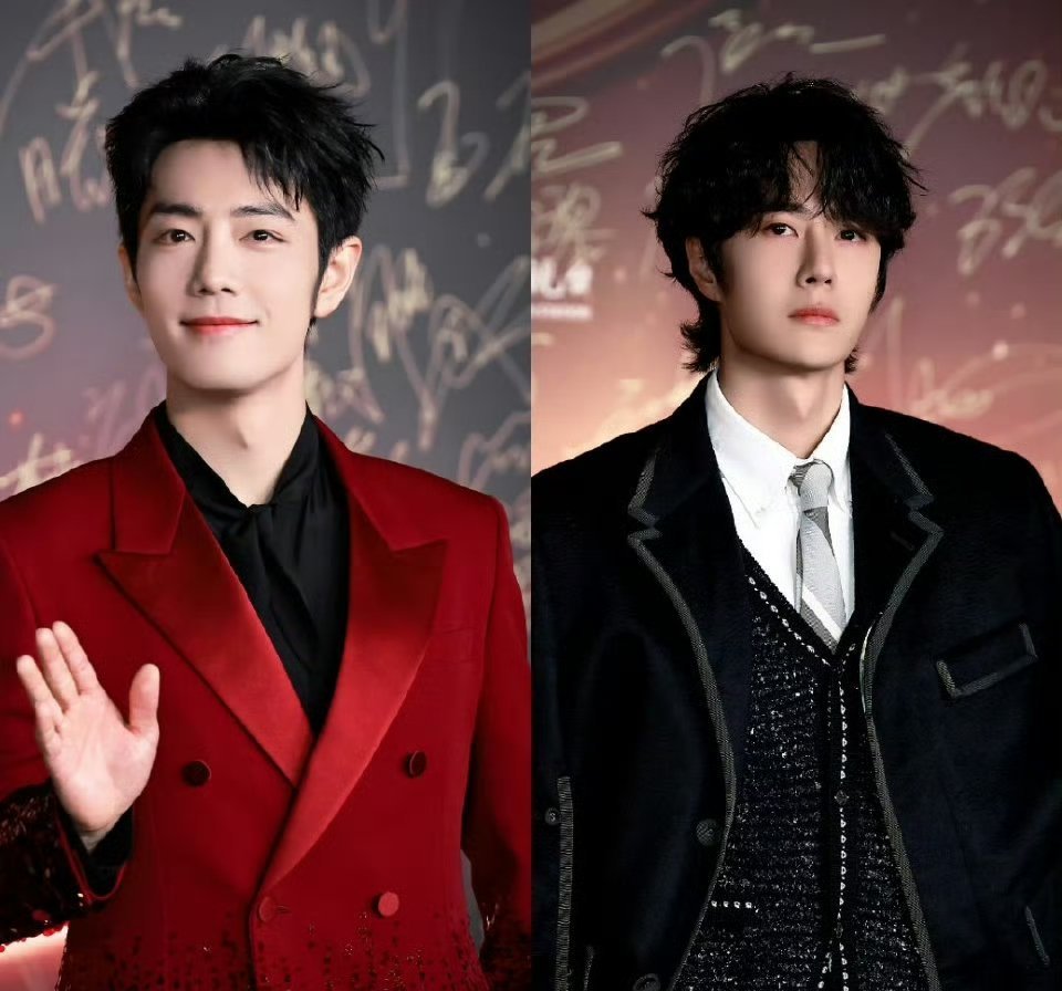 微博之夜正式官宣肖战王一博，两人雷打不动参加了好多年了 